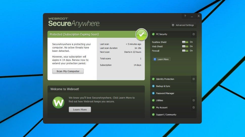 Webroot Secure Anywhere Antivirus 2022 Crack + License Key Full Download 