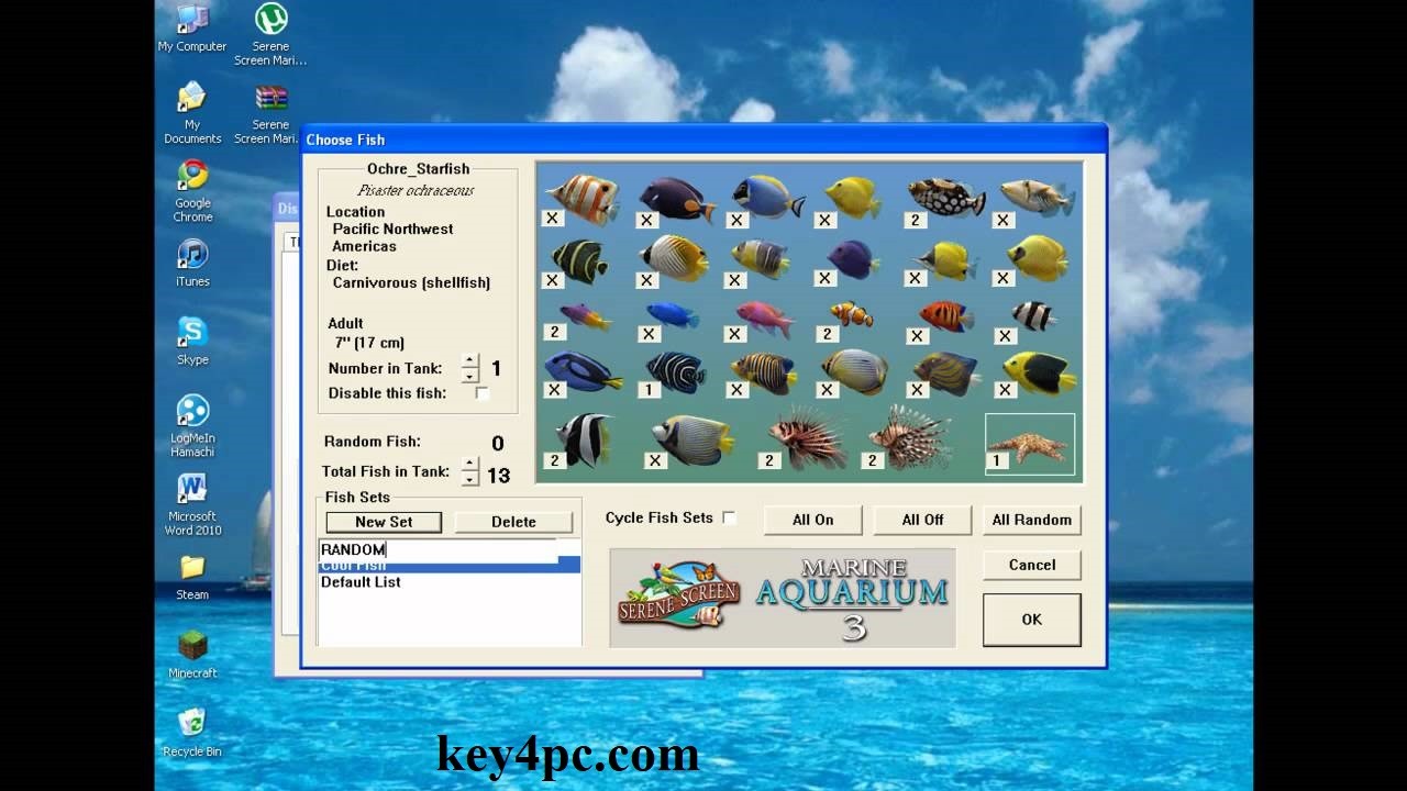 SereneScreen Marine Aquarium 3.4.0 Crack + Serial Key Free Download