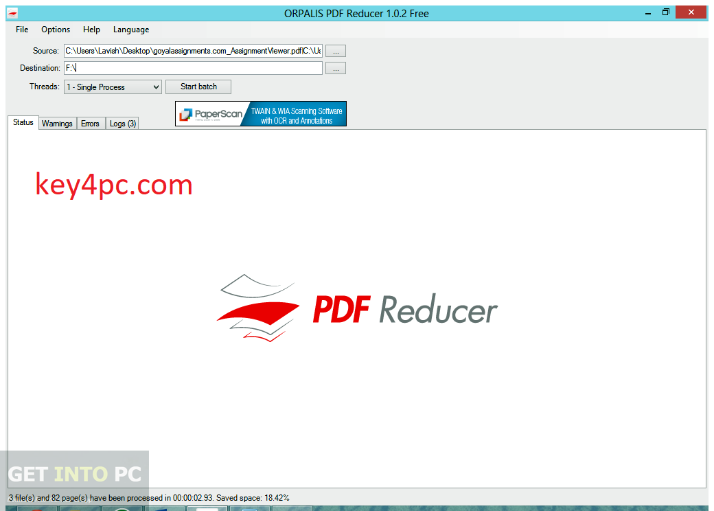 ORPALIS PDF Reducer Pro 4.2.1 Crack + License Key Free Download
